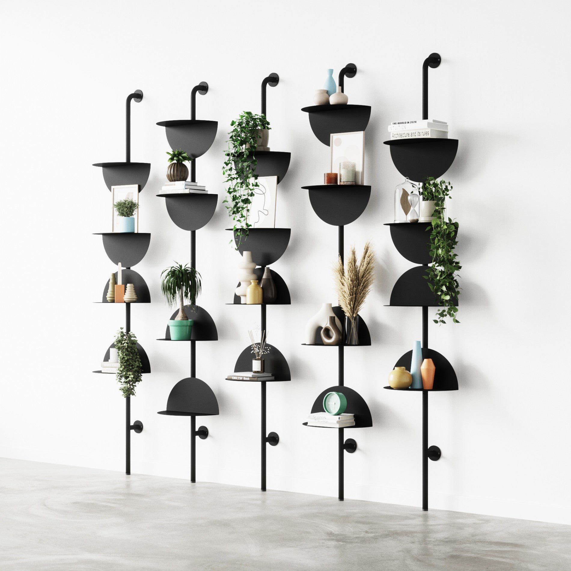 Adjustable Standing Shelf - Sturdy & Space-Saving Storage Organizer for Home, Office, Kitchen, or Bathroom | Perfect for Books, Plants, Decor & More