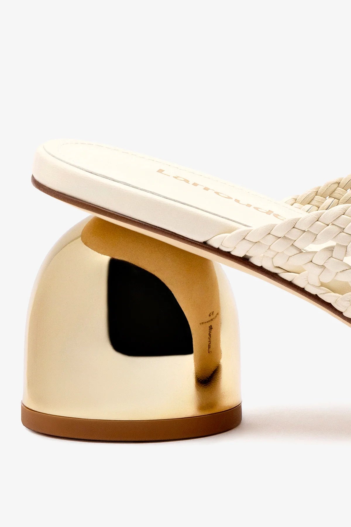 Dew Drop Macrame Mule Ivory Leather Sandals - Bohemian Summer Shoes for Women | Perfect for Beach, Vacation & Casual Outfits