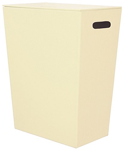 Premium Eco-Friendly Leather Hamper with Removable Liner Bag - 18.9