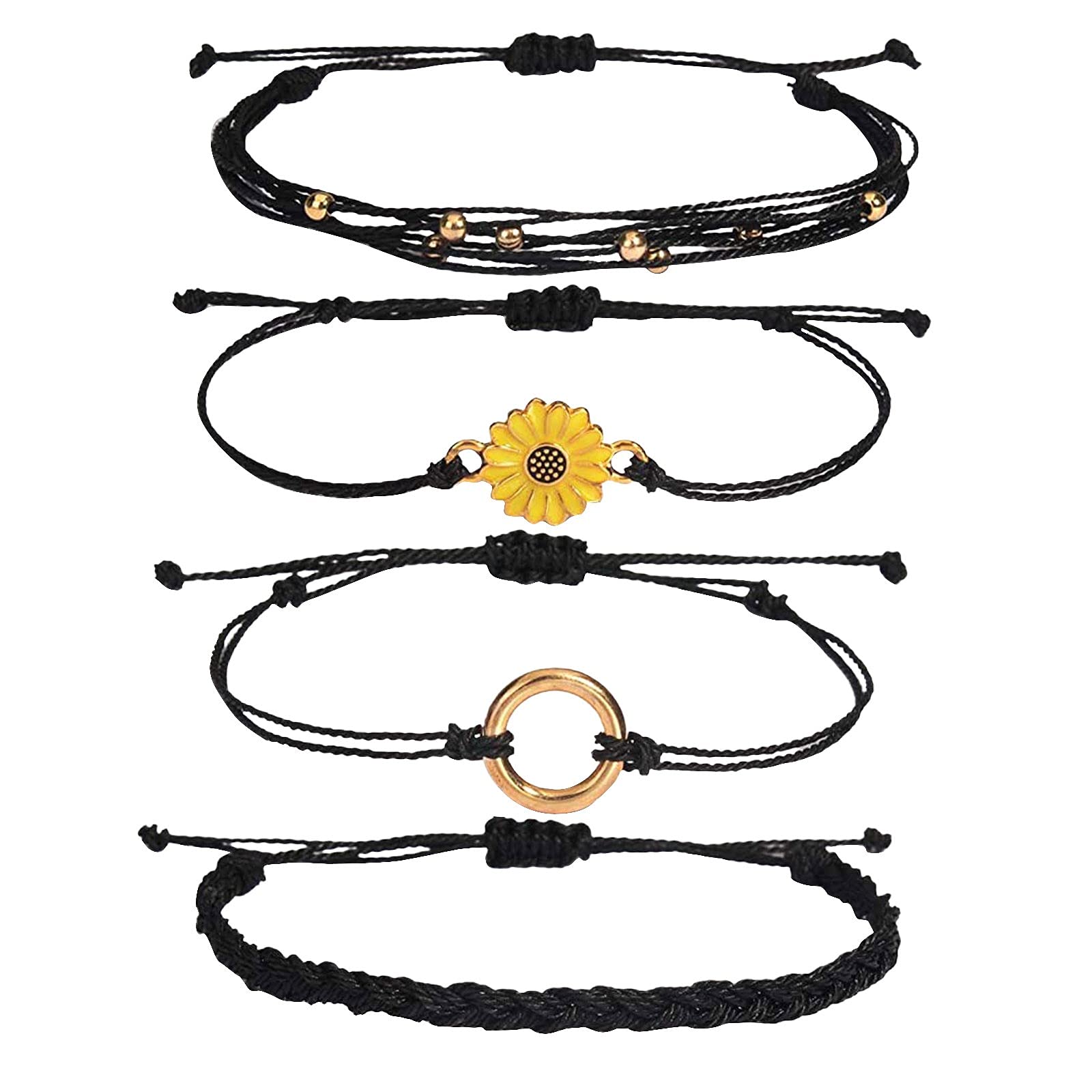 Stylish Charm Bracelet for Women - Elegant Rope Chain Link with Heart Pendant, Perfect Birthday Gift, Protection Amulet & Thank You Present | Ideal for Daily Wear, Special Occasions & Gift Giving