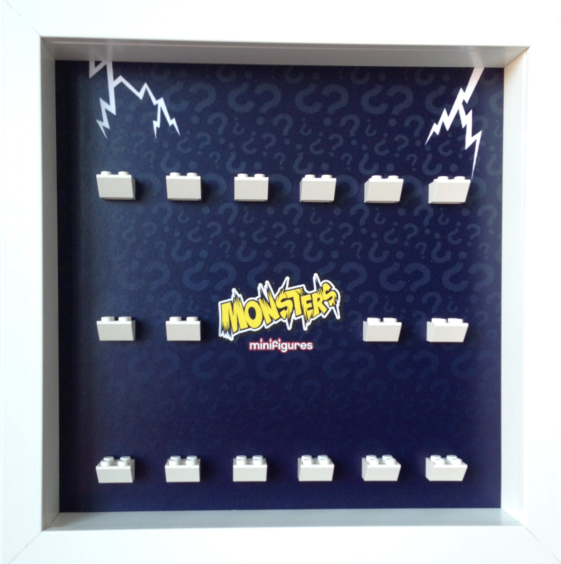 Lego® Monsters Series 14 Minifigures Display Frame - Perfect for Collectors & Home Decor | Showcase Your Mini Figures Collection