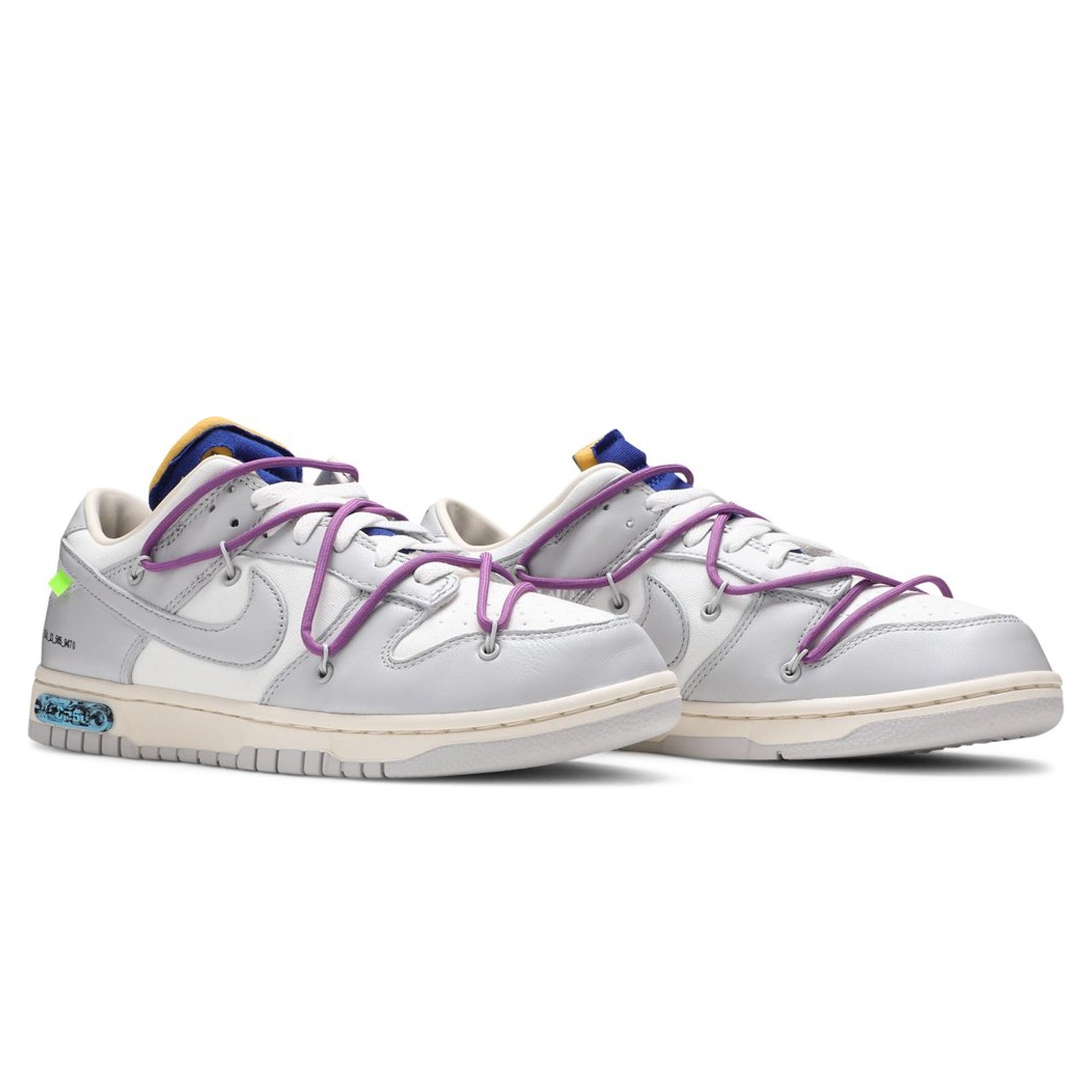 Nike x Off-White Dunk Low Lot 48 Sneakers - Limited Edition Collaboration Shoes for Men & Women - Perfect for Streetwear, Collecting & Sneakerhead Fashion