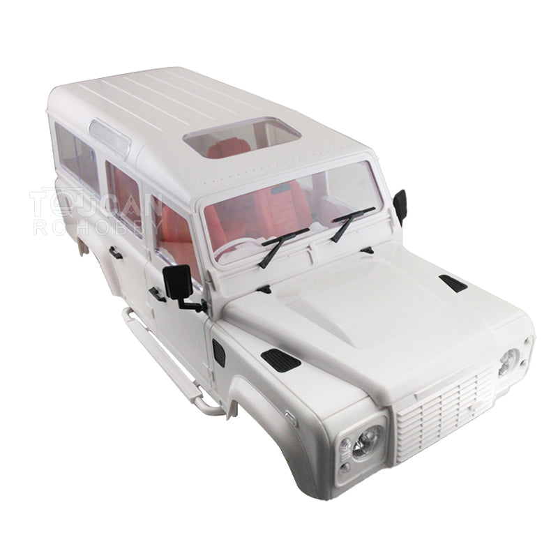 1:10 Scale Rock Crawler 334MM Shell Cabin Chassis & Tires Spare Parts for D110 RC Cars - DIY Off-Road Model Car Accessories for Hobbyists & Collectors (Perfect for Trail Crawling & RC Car Upgrades)