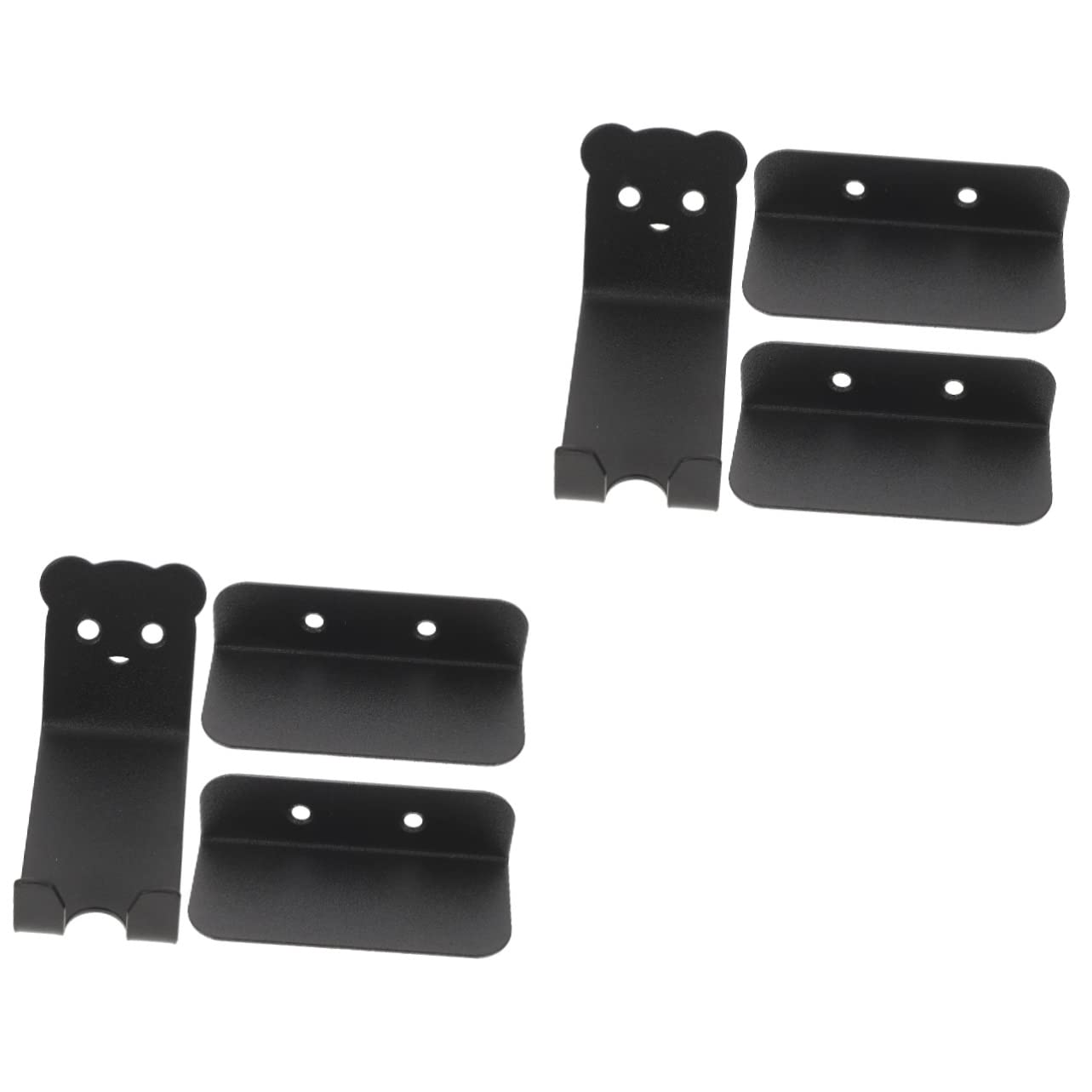 2 Sets Heavy Duty Wall Mount Bike Hanger - Indoor Cycling Bike Storage Rack with Clothes Hanger, Garage Bike Hook for Space Saving Organization (Perfect for Home, Gym & Apartment Cycling Storage)