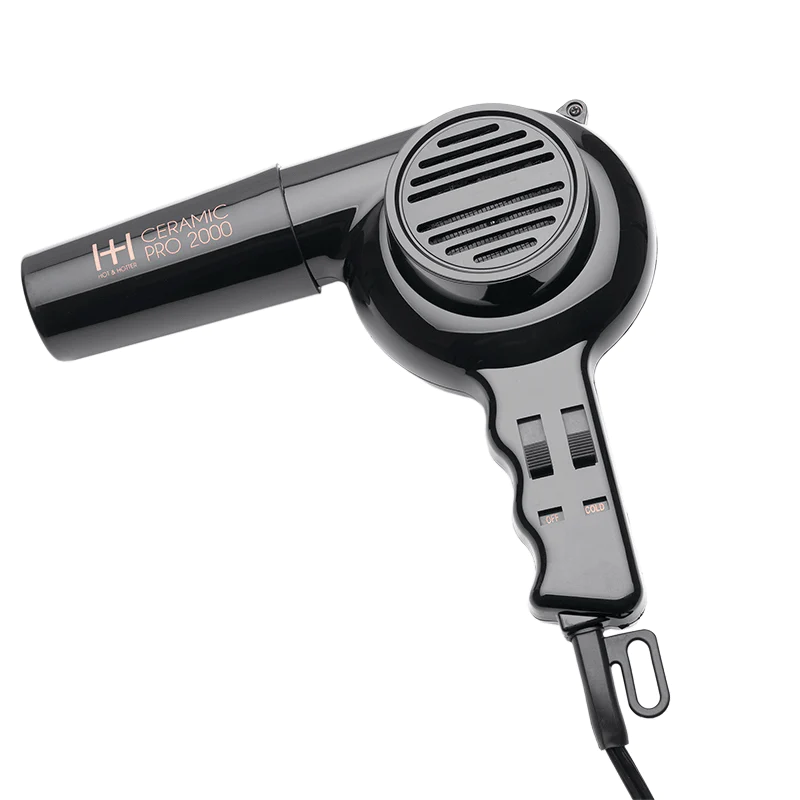H&H Turbo Ceramic Hair Blow Dryer 2000W - Professional Ionic Hair Dryer for Fast Drying & Frizz Control - Perfect for Home, Salon & Travel Use