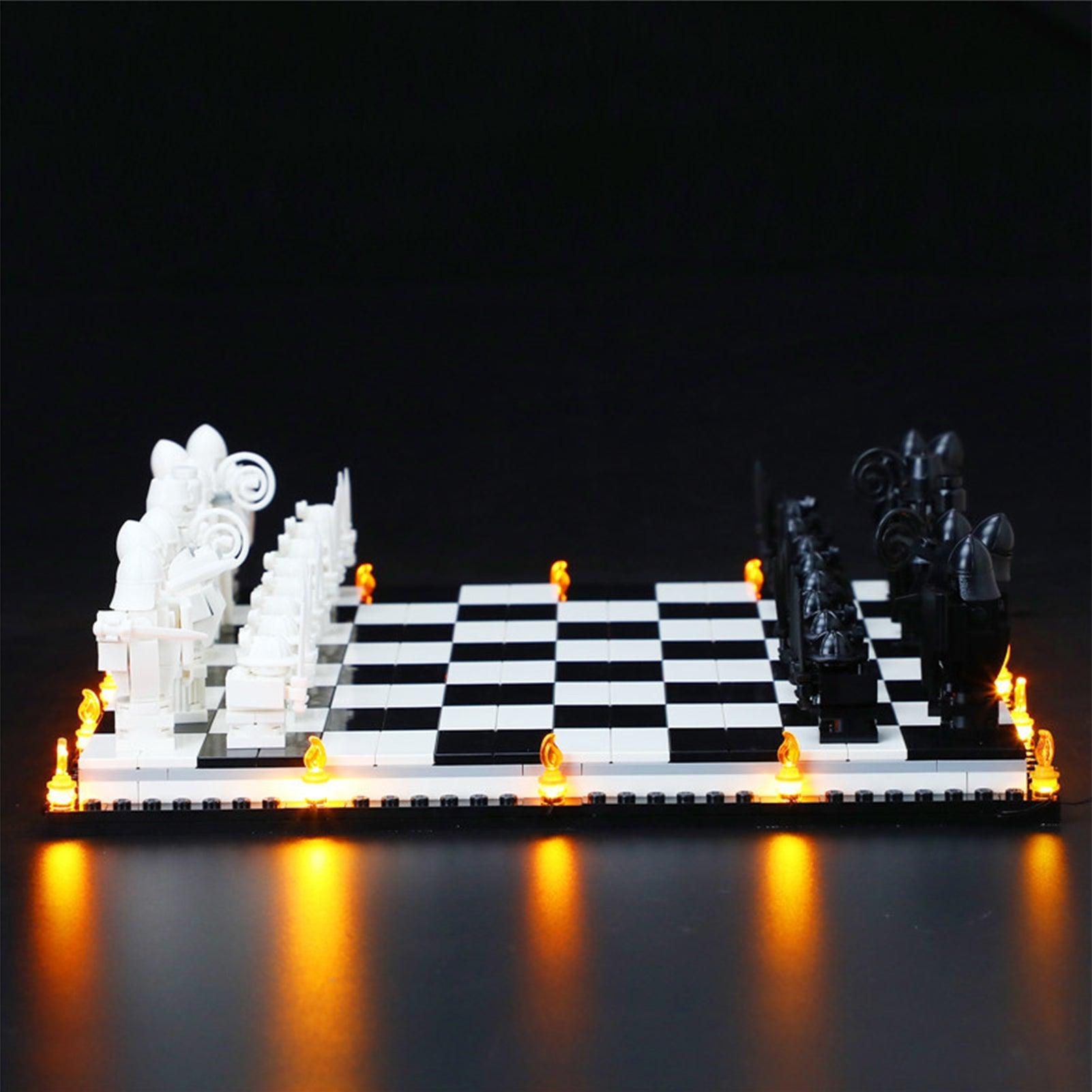 LEGO Harry Potter Hogwarts Wizard's Chess 76392 Light Kit - LED Lighting Set for LEGO Sets | Perfect for Display & Nighttime Play