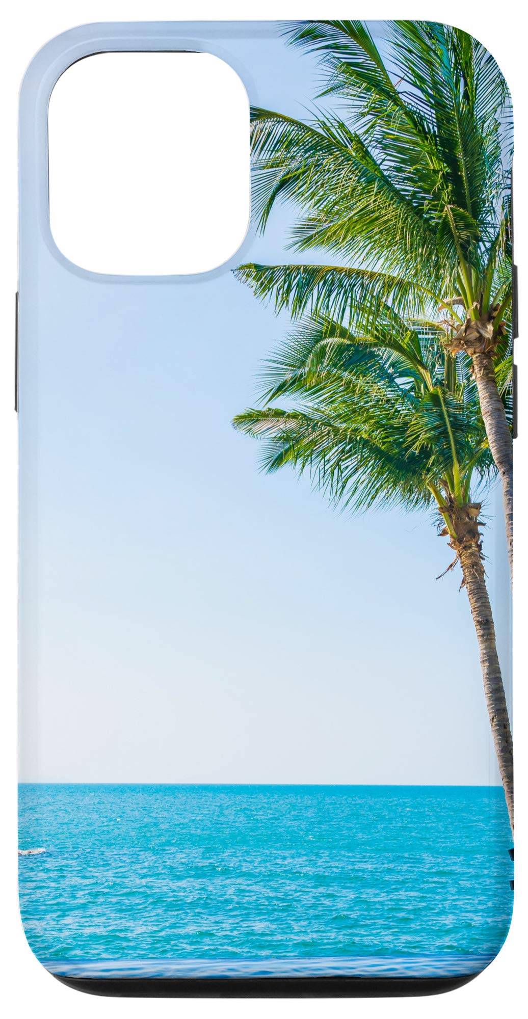 iPhone 12/12 Pro Case - Ocean Wave Design, Tropical Beach Phone Cover for Vacation & Summer | Perfect Gift for Beach Lovers & Travel Enthusiasts
