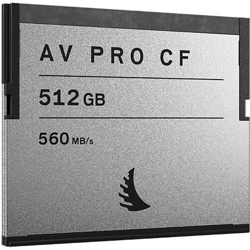 Angelbird 512GB AV Pro CFast 2.0 Memory Card - High-Speed Professional Video Storage for 4K/8K Cameras & Cinema Production