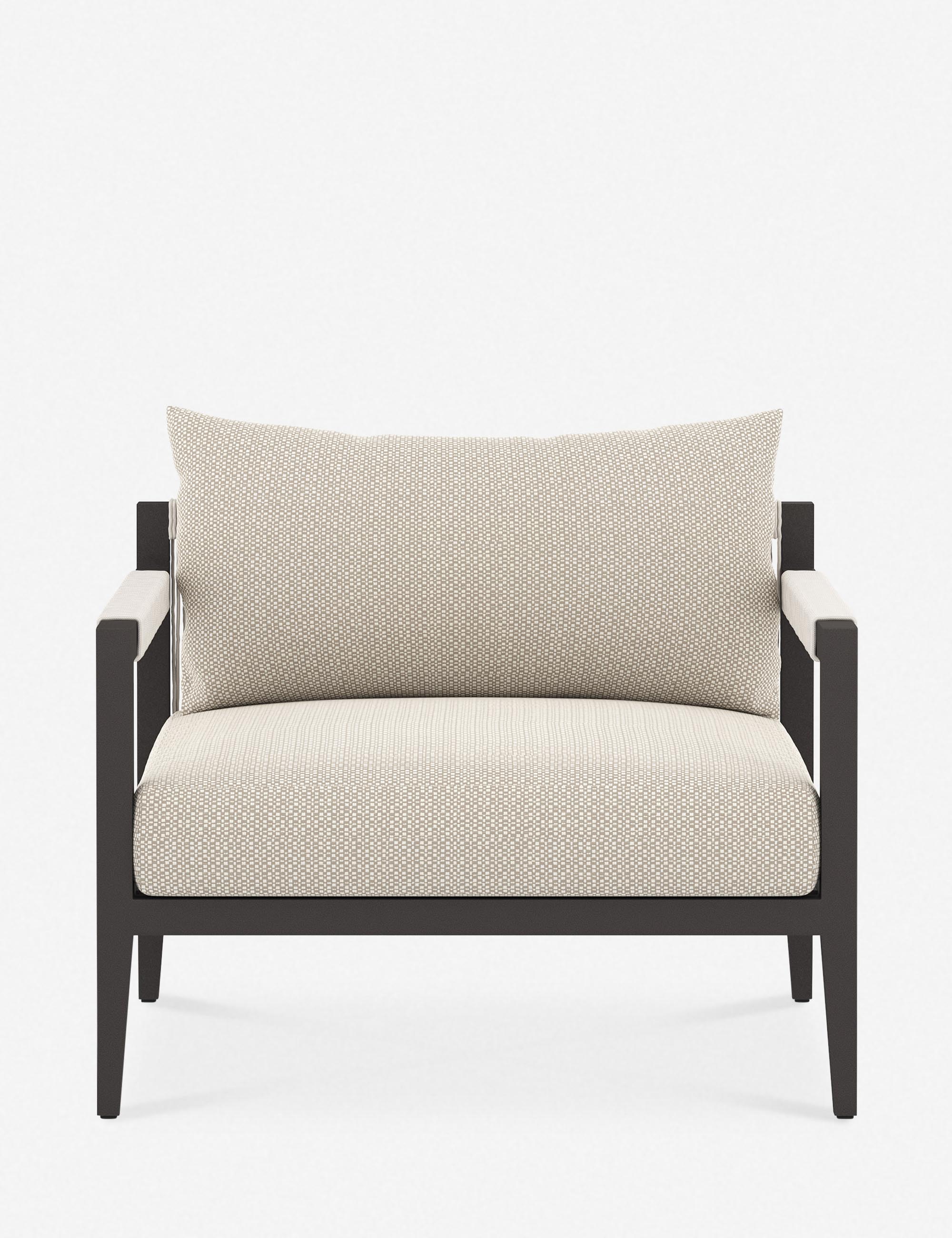Cadenza Indoor Outdoor Accent Chair - Modern Patio & Living Room Furniture for Relaxing - Perfect for Garden, Balcony, and Lounge Decor