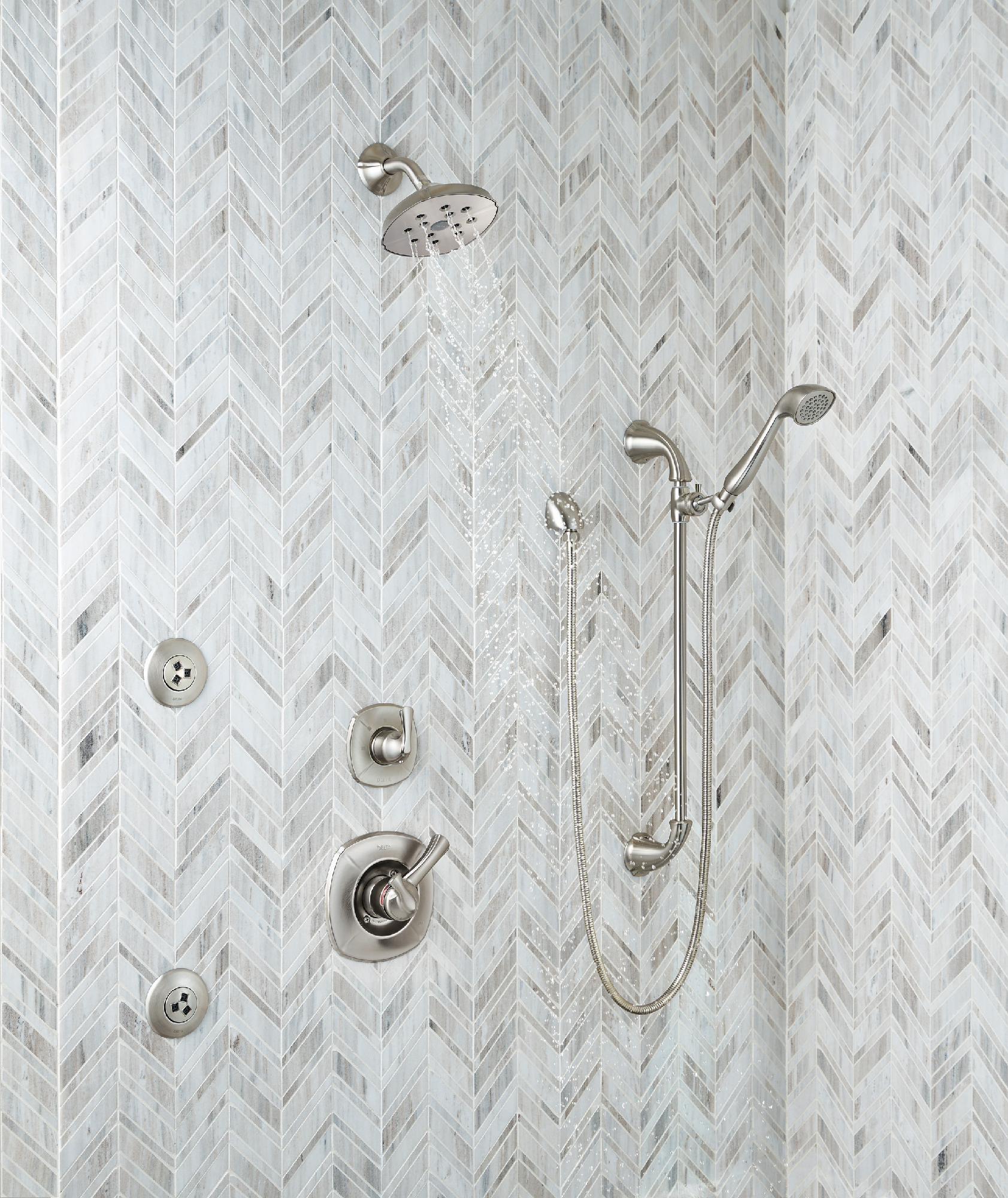 Delta T11892 Addison 3-Setting Diverter Trim in Stainless Steel - Perfect for Bathroom & Shower Faucet Upgrades