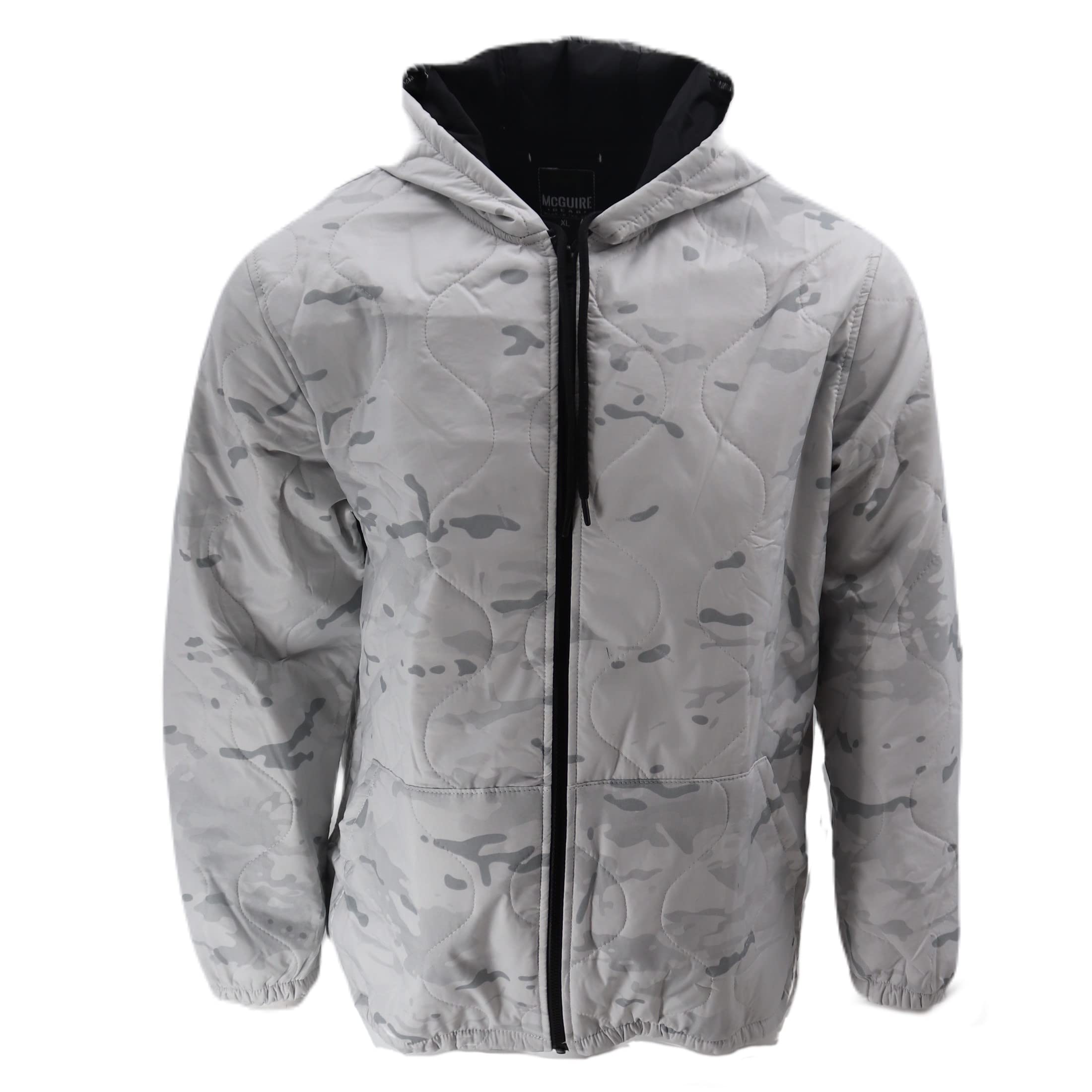 McGuire Gear Patriot Lightweight Woobie Hoodie - Authentic Multicam Fabric with DWR Coating - Made in USA - Perfect for Outdoor Adventures, Hiking & Military Use