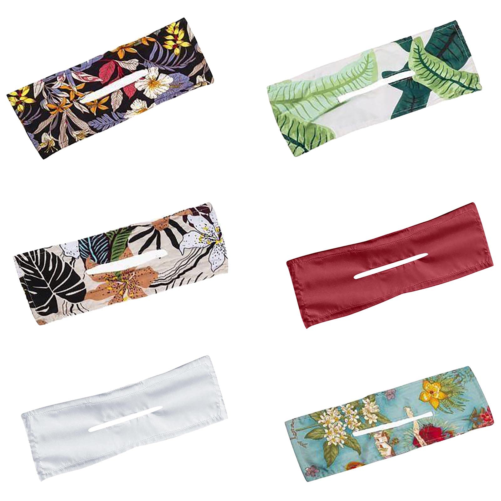 Deft Hair Bun Maker - 6PCs Classy Multicolor Cloth Magic Clip for French Twist & Donut Bun Hairstyles | Perfect Summer Hairstyle Tool for Women | Great for Weddings, Parties & Everyday Styling