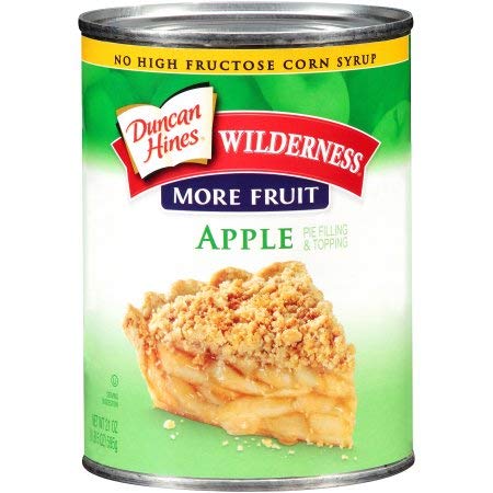 Wilderness More Fruit Apple Pie Filling or Topping - 6 Pack | Delicious Homemade Pie & Dessert Topping for Baking, Pancakes & Ice Cream