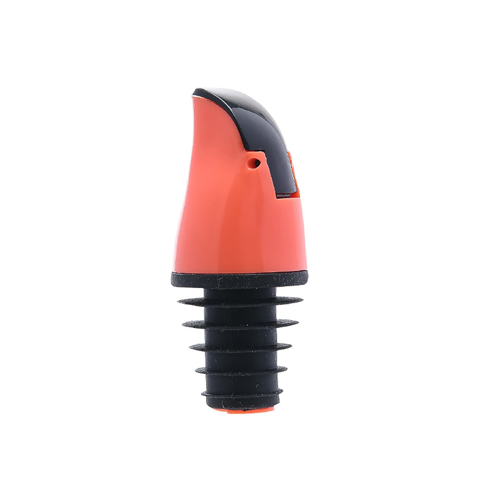 Zerlibeaful Automatic Seasoning Stopper & Bottle Opening Nozzle Cap - Food Storage Container with Flat Freezer Lid (Orange, One Size) - Perfect for Kitchen, Pantry & Meal Prep Organization