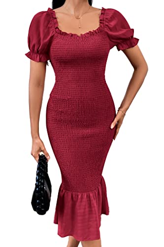 Solid Wine Red
