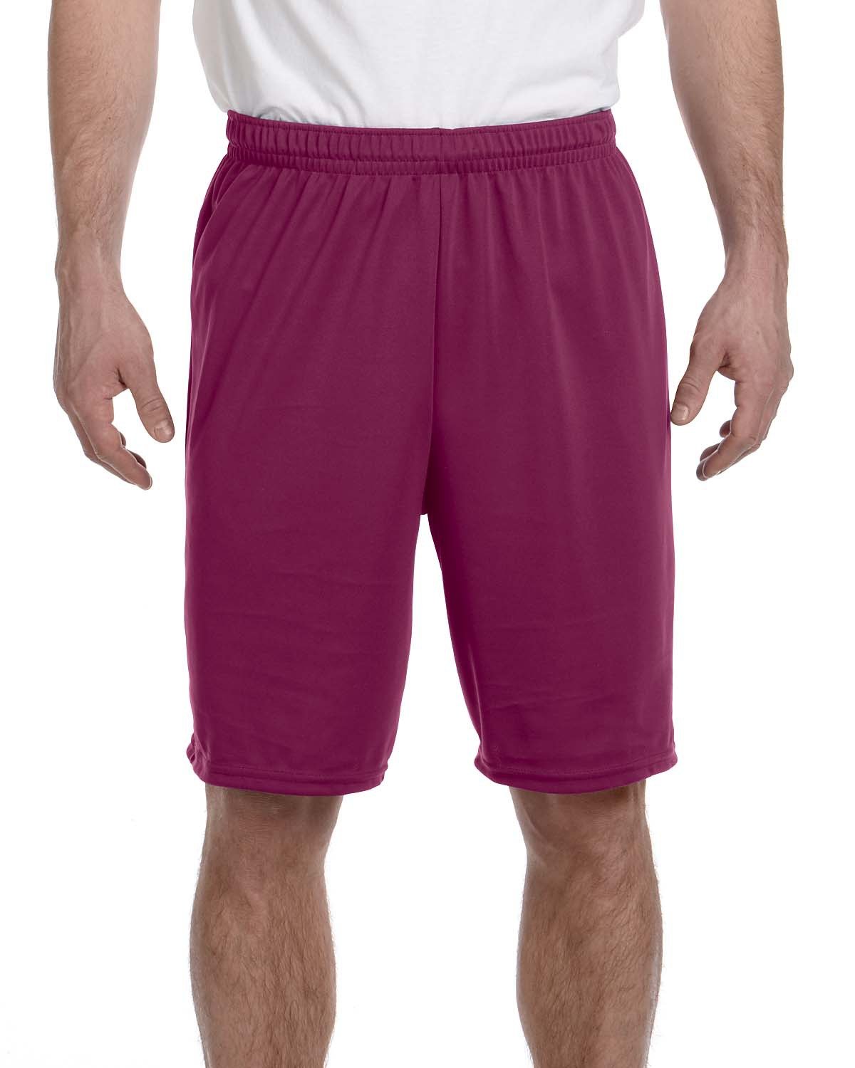 Augusta Sportswear 1420 Men's & Women's Athletic Training Shorts - Lightweight Breathable Workout Shorts for Running, Gym & Sports