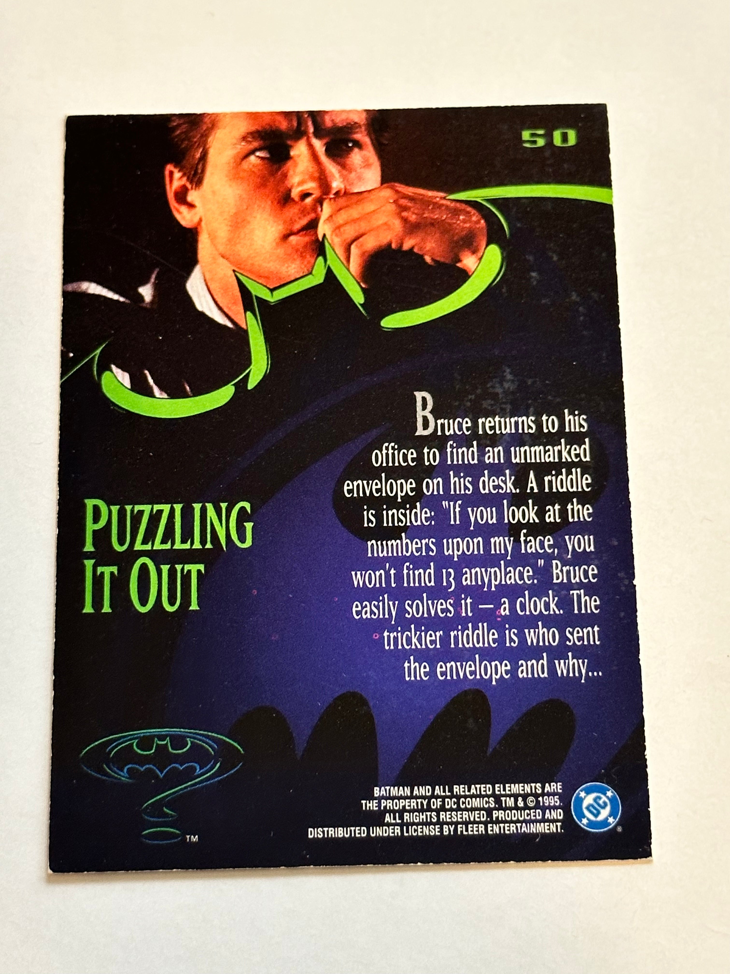Rare Batman Val Kilmer Autograph Card with COA - Authentic Collectible for Fans, Display & Investment