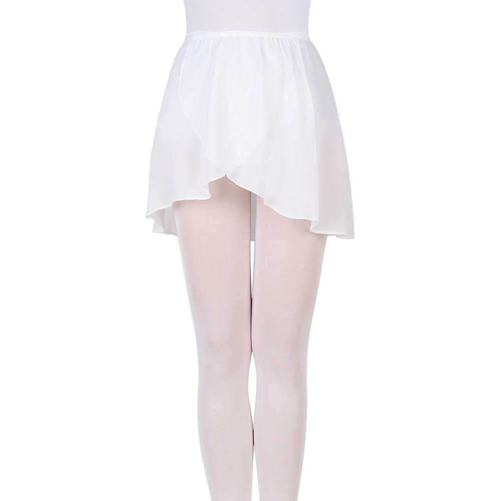 EASTBUDDY Ballet Wrap Skirt - Chiffon Dance Skirt with Elastic Waistband for Girls & Women - Perfect for Ballet, Dance Practice, Performances & Casual Wear