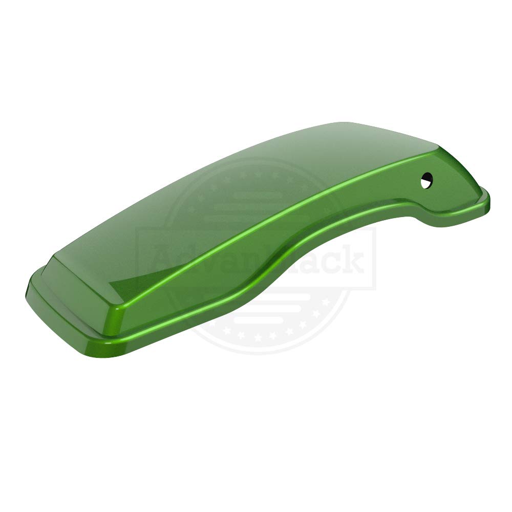Moto Onfire Saddlebag Lids for Harley Touring Street Glide Road Glide Special 2014-2020 - Radioactive Green Replacement Motorcycle Accessories - Perfect for Long Rides & Custom Bike Upgrades