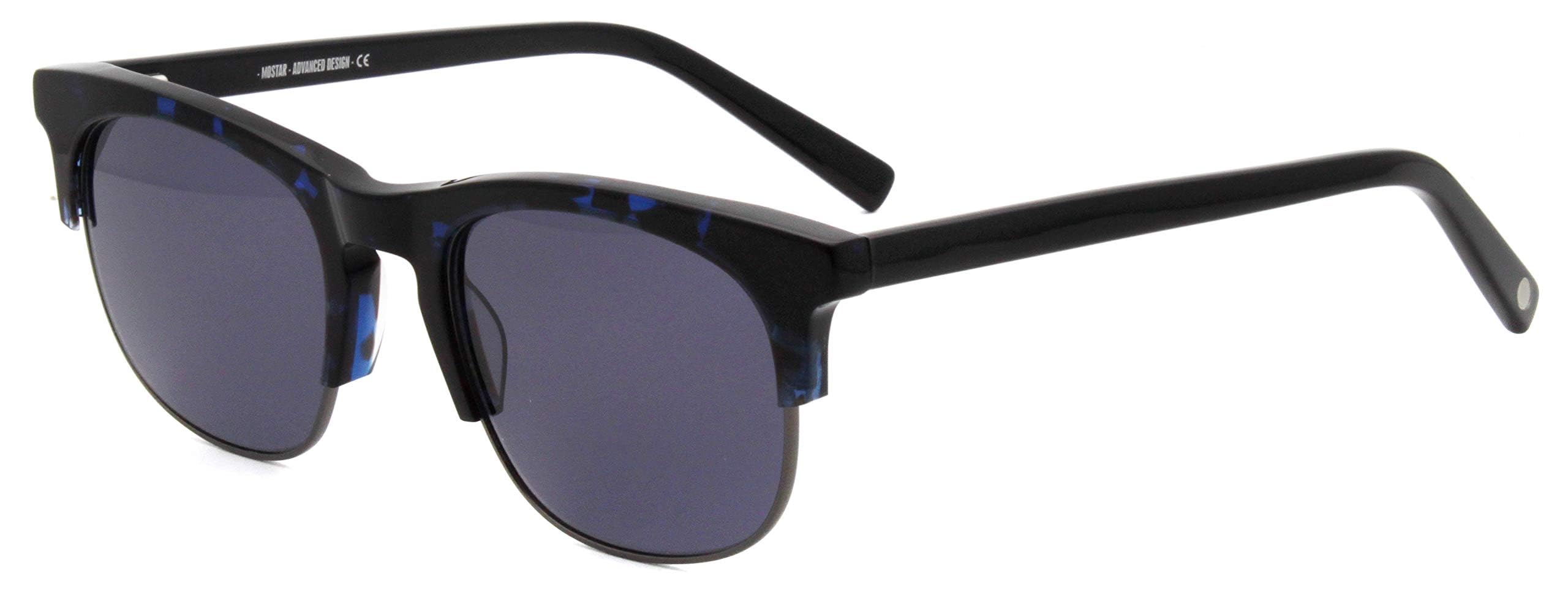 MOSTAR Classic Square Sunglasses for Men & Women - 100% UV Protection - Fashionable & Durable for Outdoor Activities, Driving, Beach & Travel