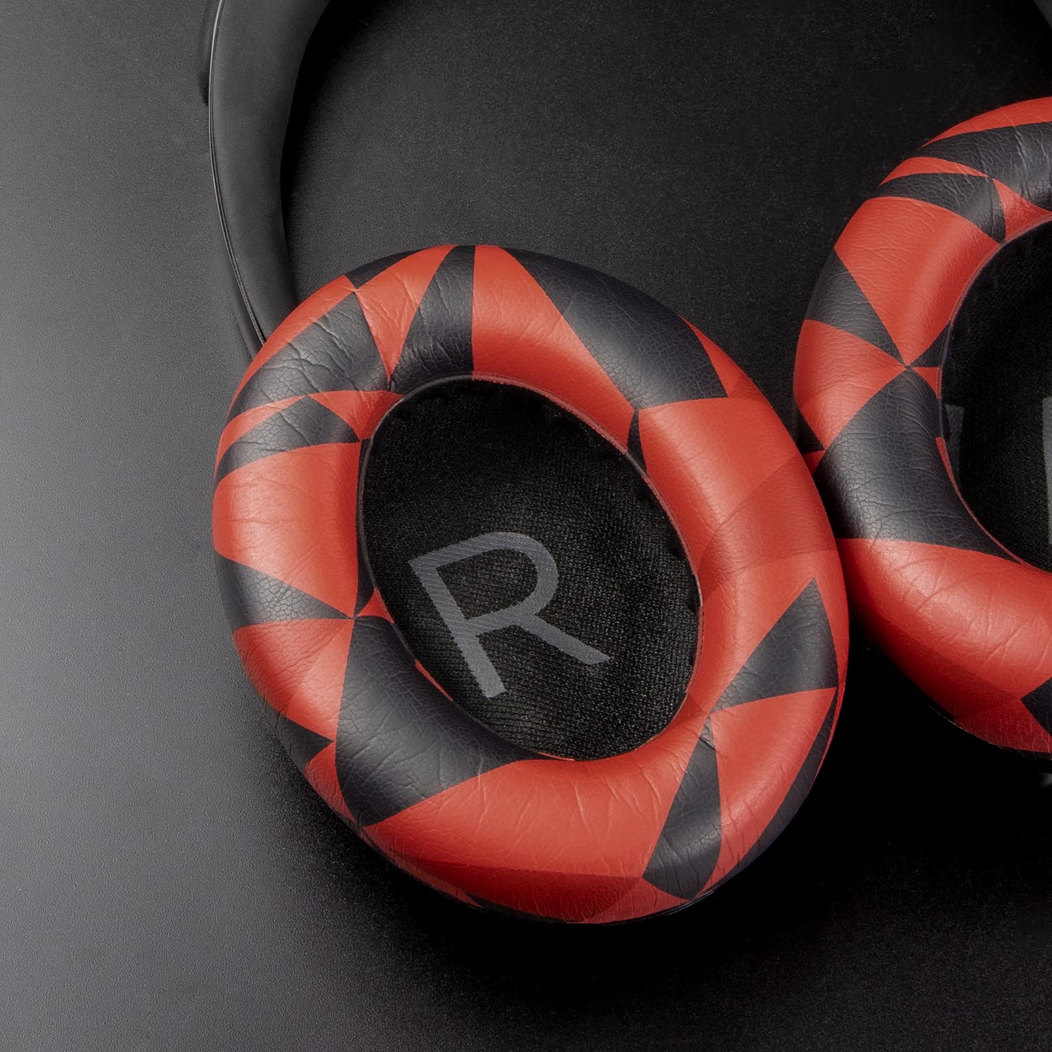 SOULWIT Replacement Earpads for Bose 700 (NC700) Wireless Headphones - Premium Soft Leather Ear Cushions with High-Density Noise Cancelling Foam (Red Storm) - Perfect for Travel, Work & Home Use