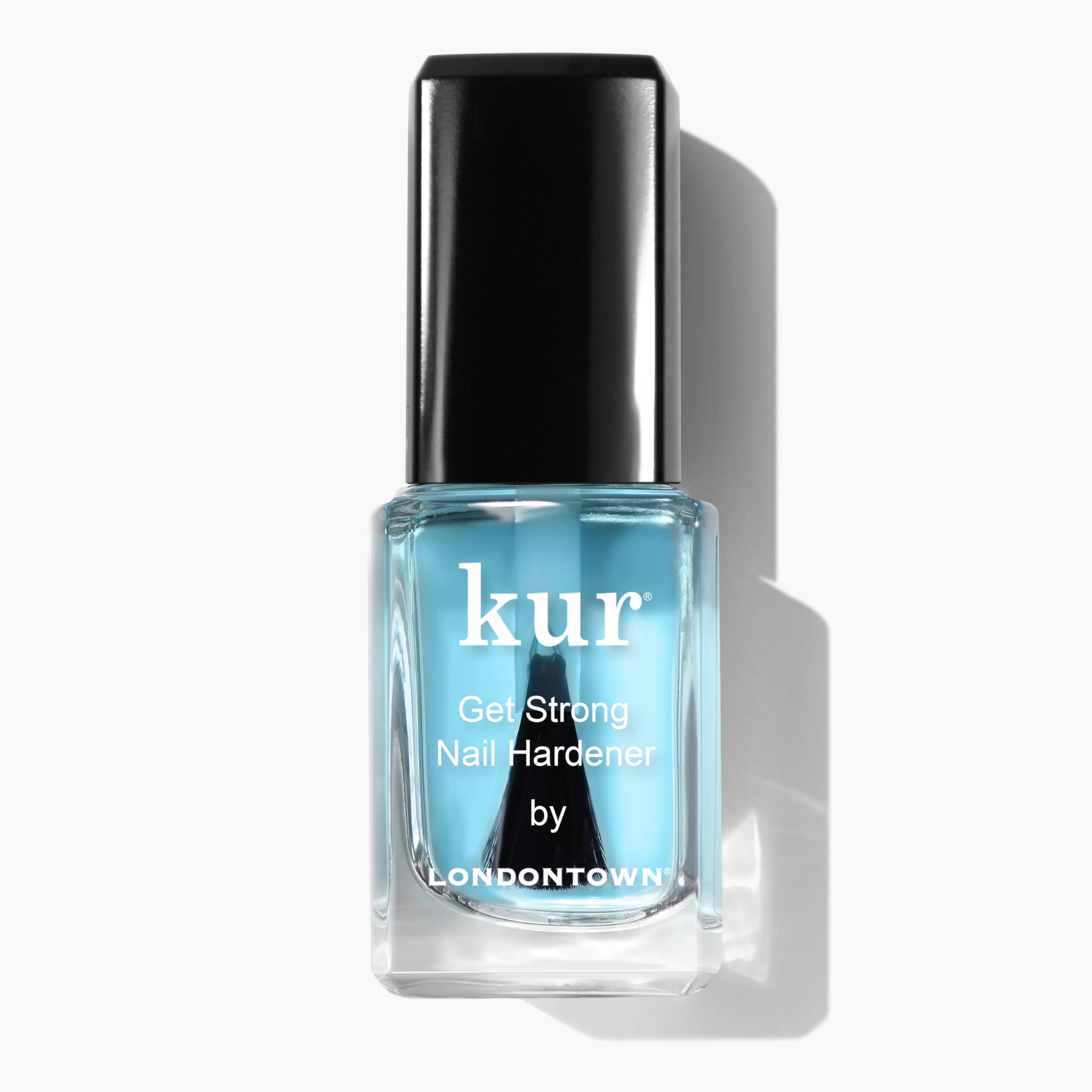 LONDONTOWN Get Strong Nail Hardener & Strengthener - Nail Growth Treatment for Damaged, Weak Nails | Conditioning Care for Long Healthy Nails | .40 fl oz | Perfect for Brittle Nails & Nail Recovery After Gel/ Acrylic Extensions
