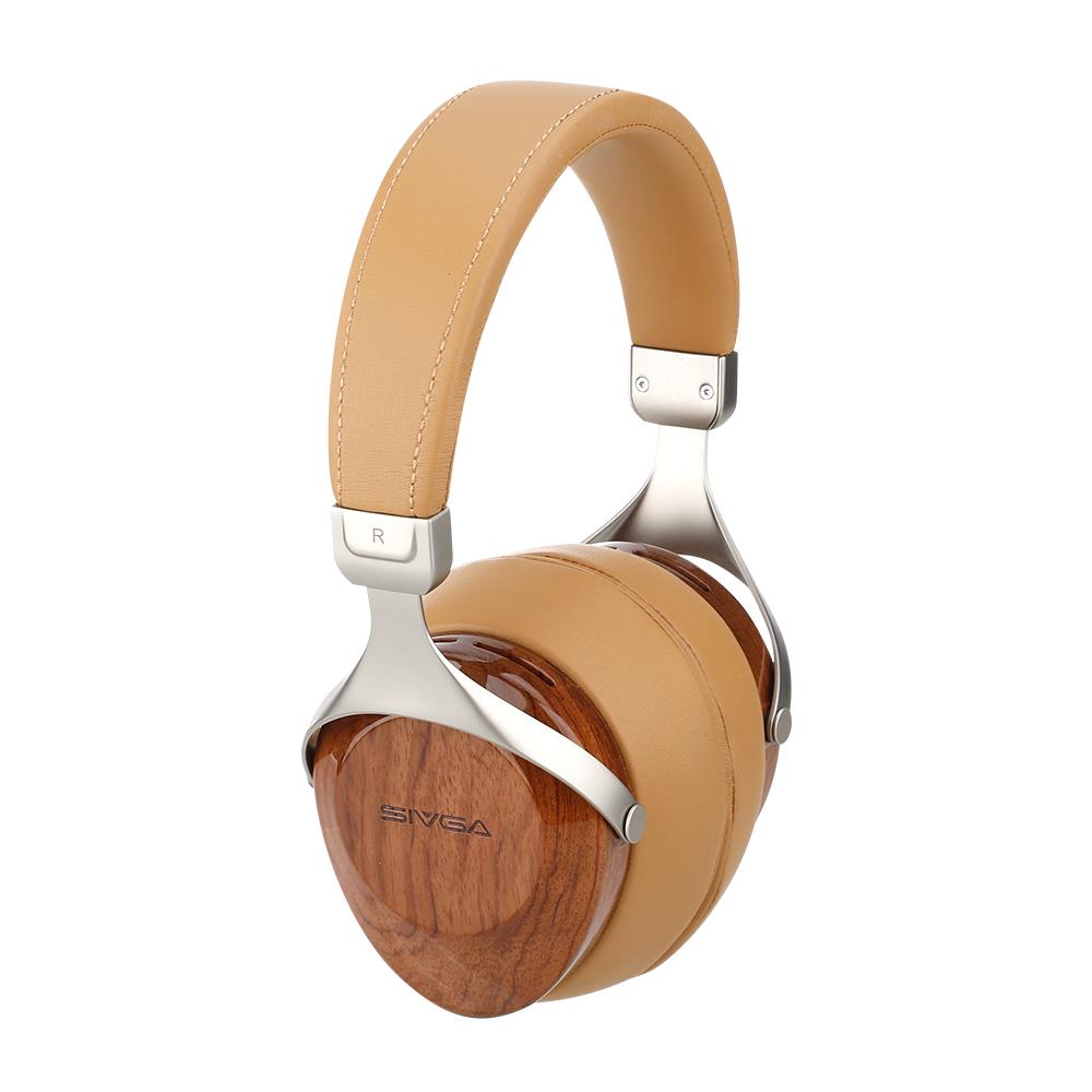 Sivga SV021 Closed Back Over Ear Headphones - Premium Studio Monitor Headphones with Noise Isolation, High Fidelity Sound for Music, Gaming & Professional Audio (Open Box) - Perfect for Home Studio, DJing & Travel