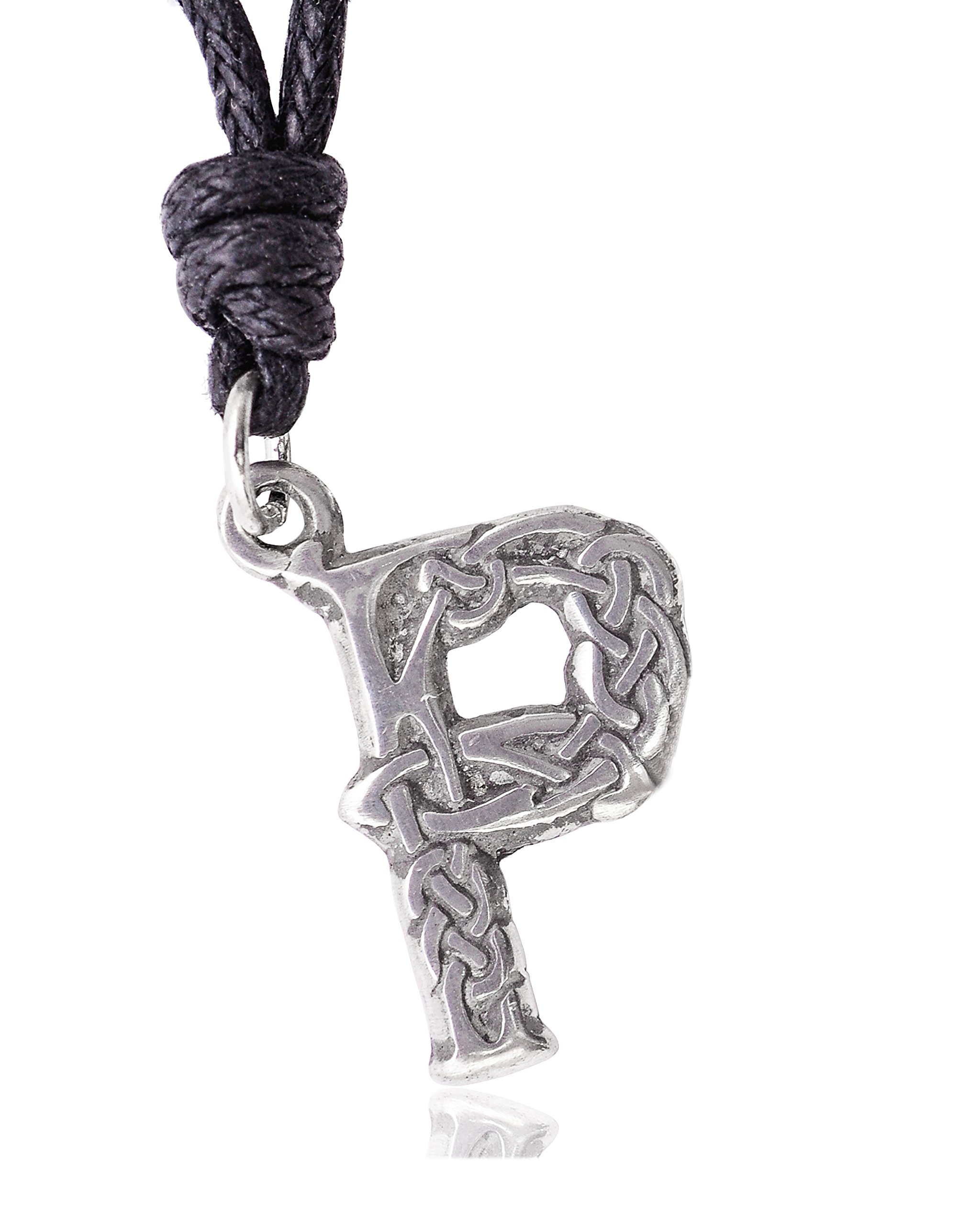 Celtic Knot Silver Pewter Charm Necklace Pendant - Elegant Irish Jewelry for Women, Men - Perfect for St. Patrick's Day, Weddings & Gifts