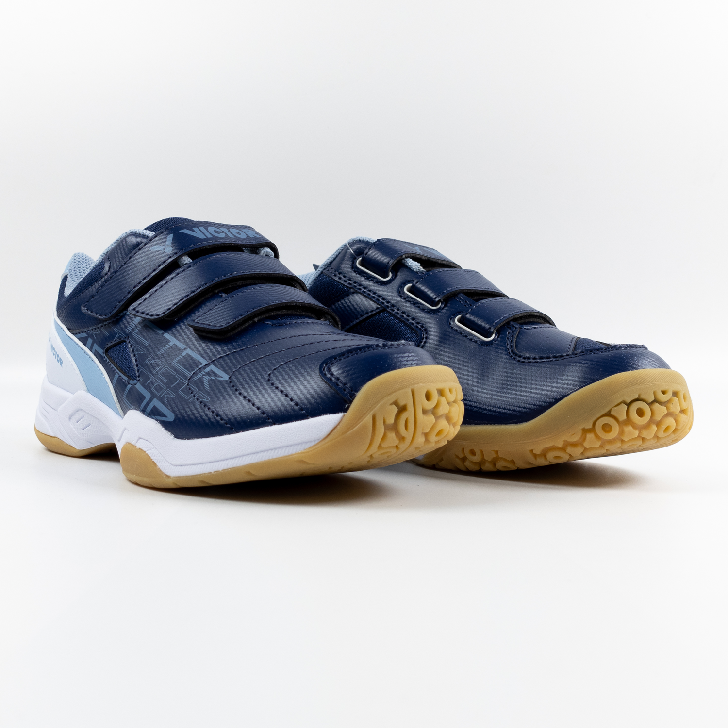 Victor A170JR FM Junior Running Shoes for Kids - Blue | Lightweight & Comfortable for School, Sports & Daily Activities