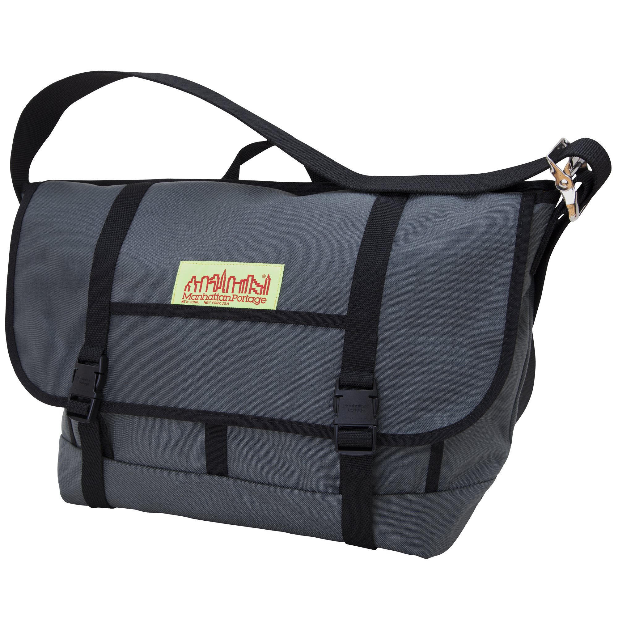 Manhattan Portage Medium NY Bike Messenger Bag - Durable Waterproof Cycling Backpack for Commuting, Travel & Work - Perfect for Urban Riders & Students
