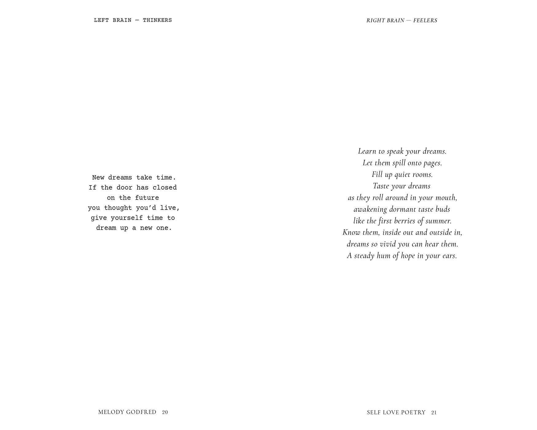 Self Love Poetry Book for Thinkers & Feelers - Inspirational Poems for Personal Growth & Emotional Healing | Perfect for Meditation, Journaling & Gift Giving