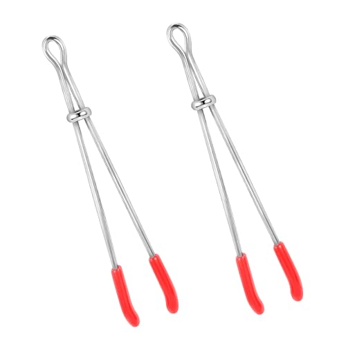 Silver, Red Tip