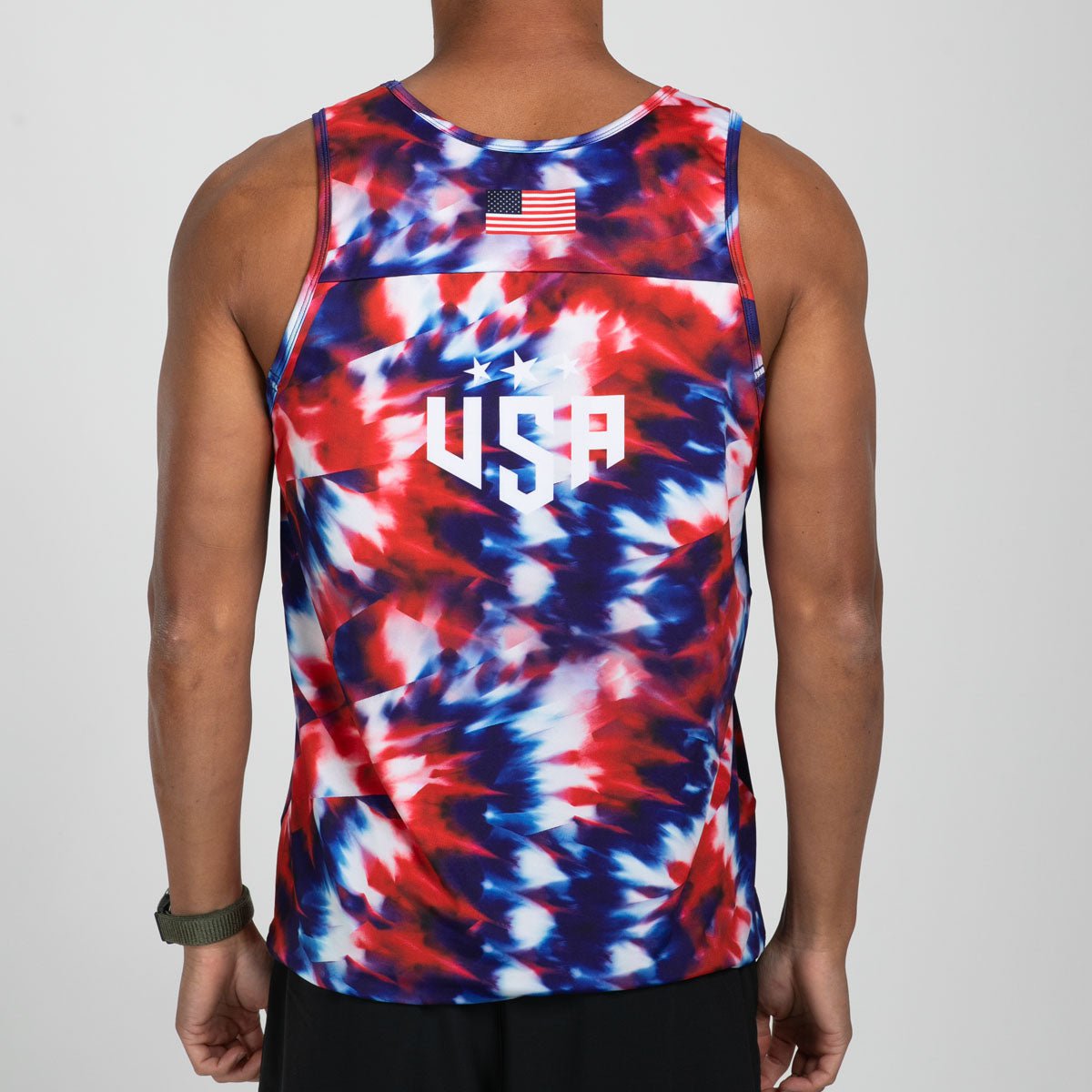 Men's Limited Edition Running Singlet - Freedom - Lightweight & Breathable for Marathon, Gym & Outdoor Workouts
