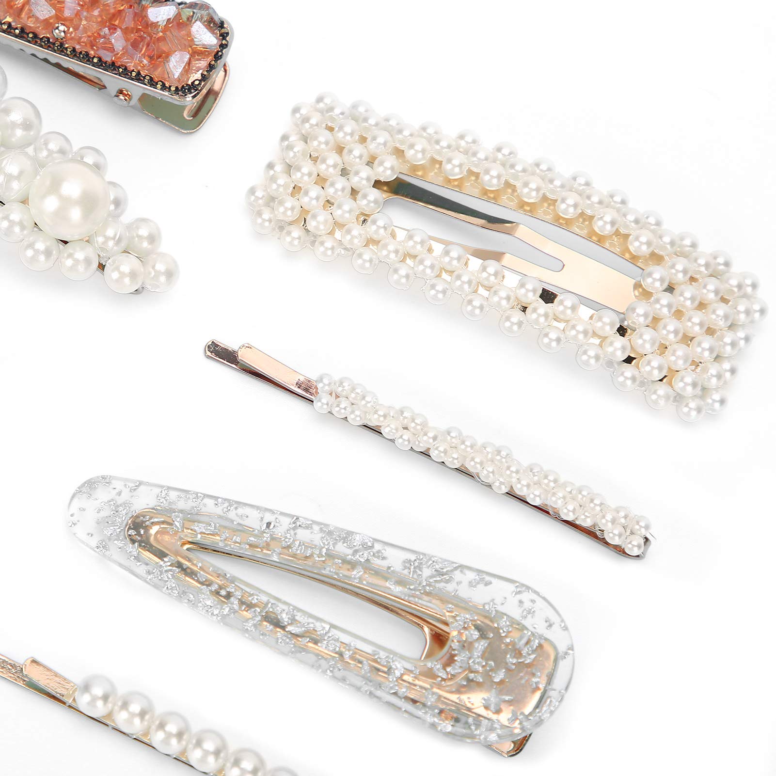 9Pcs Durable Hair Clips for Women & Girls - Hair Barrettes Gift Set for Daily Styling
