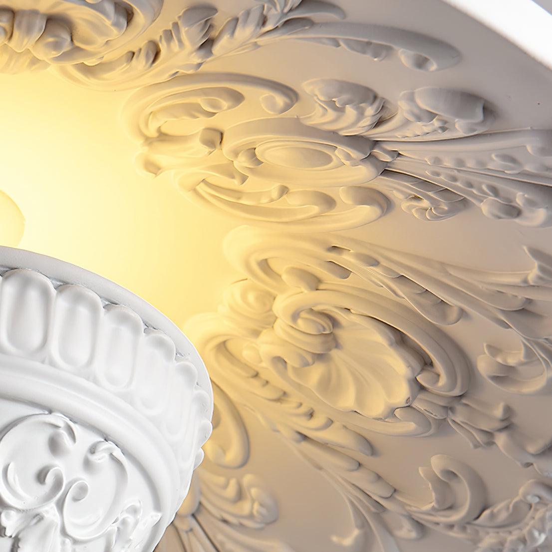 Stylish UFO Resin Pendant Light - Modern Flying Saucer Ceiling Lamp for Living Room, Bedroom & Dining Room Decor - Durable Hanging Light Fixture with Unique Design