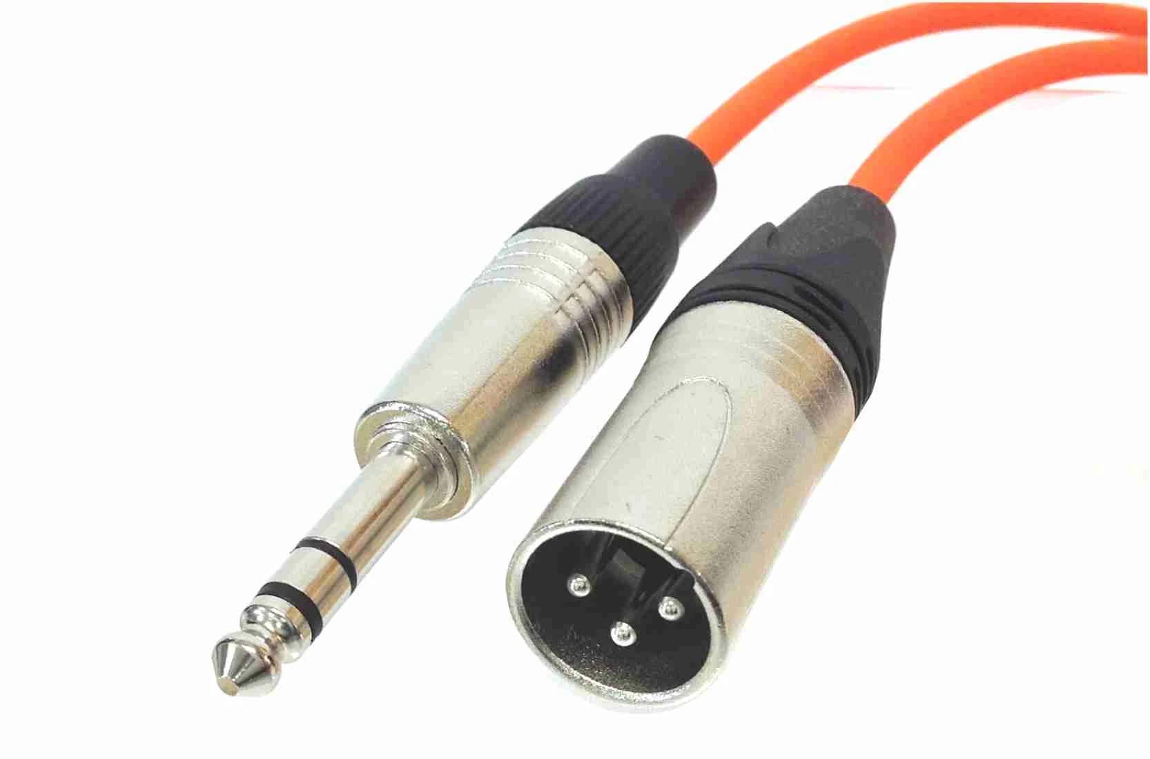 Professional XLR Male to 1/4