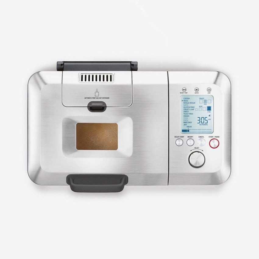 Breville The Custom Loaf Bread Maker - Automatic Bread Machine for Homemade Artisan, Gluten-Free & Sourdough Loaves - Perfect for Kitchens, Small Spaces & Gift Giving