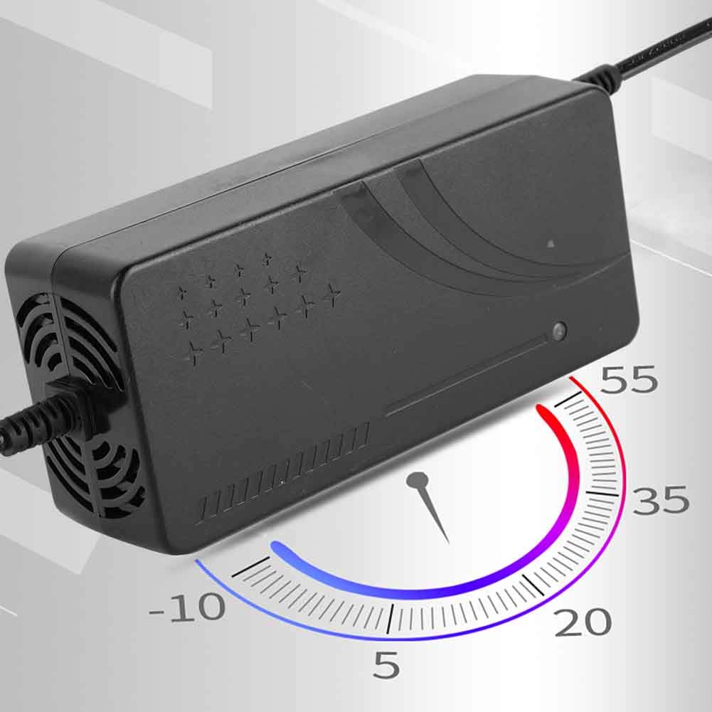 EVTSCAN 48V Lithium Battery Charger for Electric Bike - 180V-220V Input with CN Plug & DC Head - Fast Charging for E-Bike, Scooter, and Mobility Devices - Perfect for Commuting, Outdoor Adventures, and Daily Use