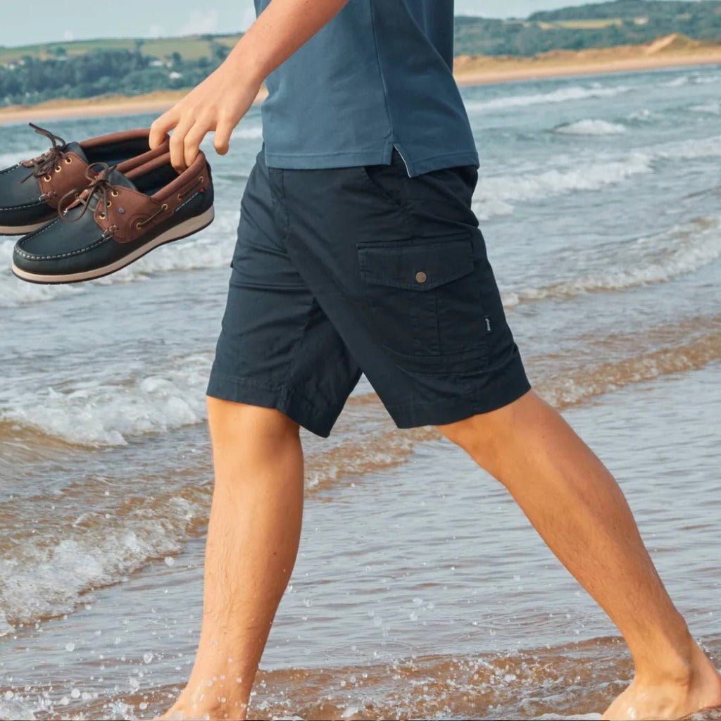 **DUBARRY Portarthur Shorts for Men - Navy Blue Casual Shorts | Comfortable & Stylish | Perfect for Outdoor Activities, Travel & Summer Wear**