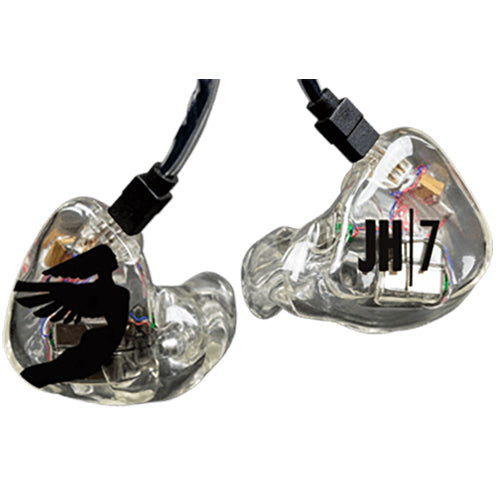 Jerry Harvey JH7 Custom In-Ear Monitors - Professional Studio-Grade Sound for Musicians & Audiophiles | Perfect for Live Performances, Recording Studios & Critical Listening