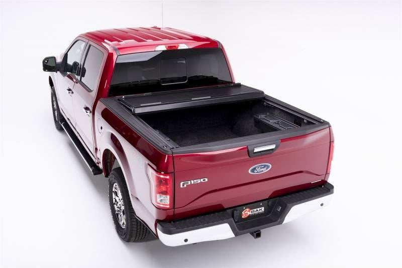 2015-2020 Ford F150 6.7 ft Bed BAK Flip F1 Tonneau Truck Bed Cover | Hard Folding Truck Bed Cover for Pickup | Weatherproof & Secure Cargo Protection for Camping & Hauling