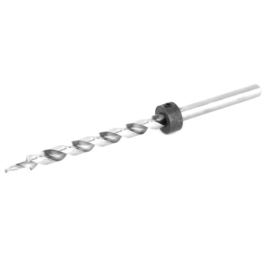 9mm Round Shank Twist Step Drill Bit Set with Wrench - Professional Pocket Hole Drill Jig Guide Kit for Wood, Metal & Plastic - Perfect for DIY Projects, Home Improvement & Woodworking Tasks