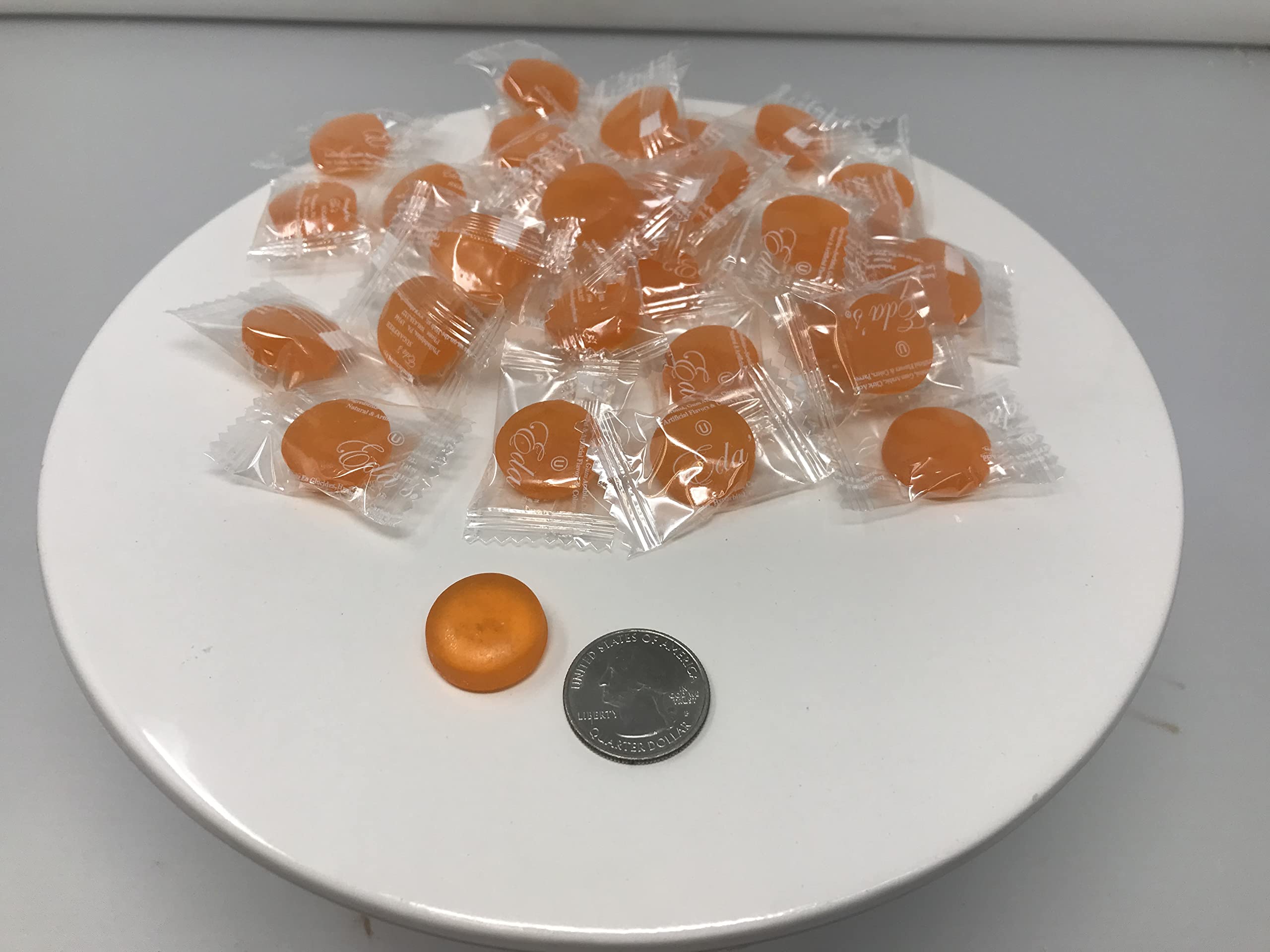 Sugar Free Mango Hard Candy - 1 Pound Bag | All-Natural, Keto-Friendly, Diabetic Safe | Perfect for Snacking, Gifting & Travel