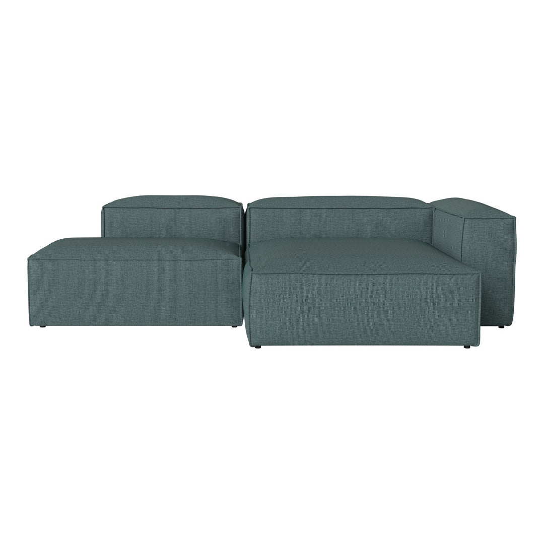 Cosima 2 Seater Sofa with Open End & Chaise - Modern Living Room Furniture for Small Spaces | Perfect for Apartments, Condos and Cozy Home Decor