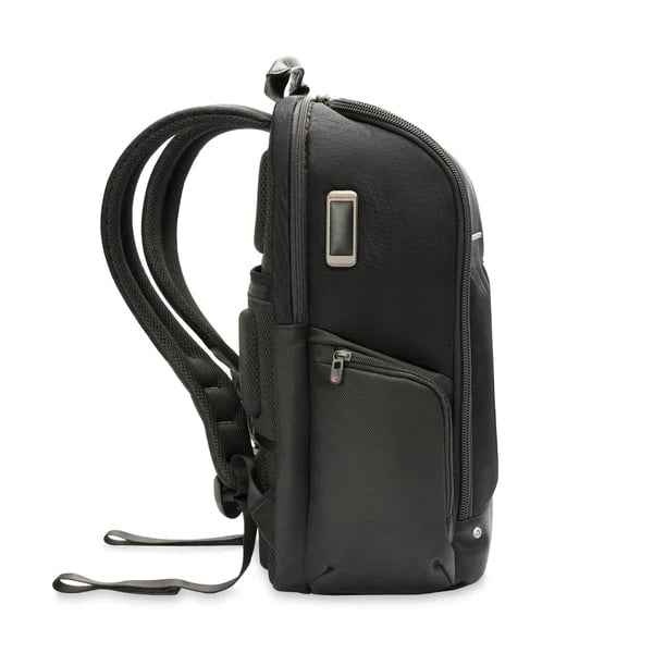 Briggs & Riley HTA Medium Widemouth Backpack - Durable Travel Backpack for Work & Commuting, Laptop Compartment, Spacious Design - Perfect for Business Trips, College & Everyday Use