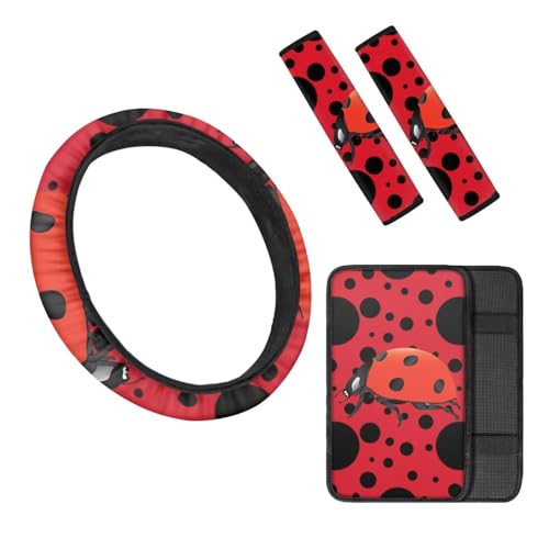 Red Ladybug Polka Dot