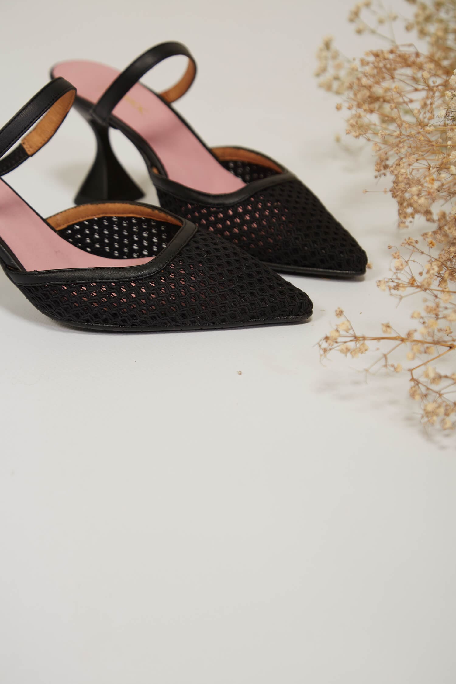 Ibiza Cotton Mesh Pointed Heels for Women | Comfortable Summer Sandals with Breathable Design | Perfect for Beach Parties, Weddings & Night Out