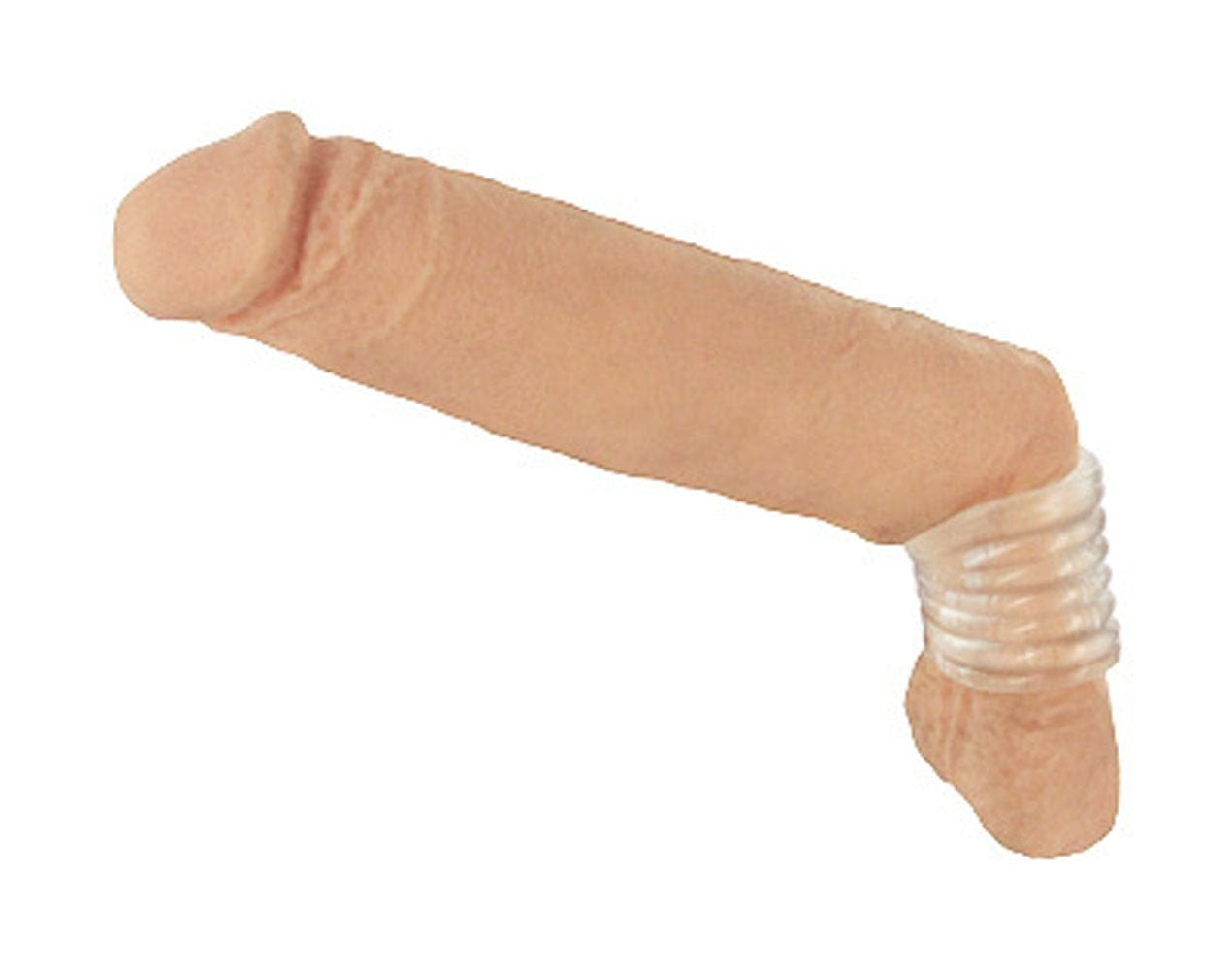 Premium Clear Spiral Ball Stretcher for Men - Comfortable Testicle Weight & Scrotum Enhancement - Perfect for BDSM, Fitness Training & Sensual Play