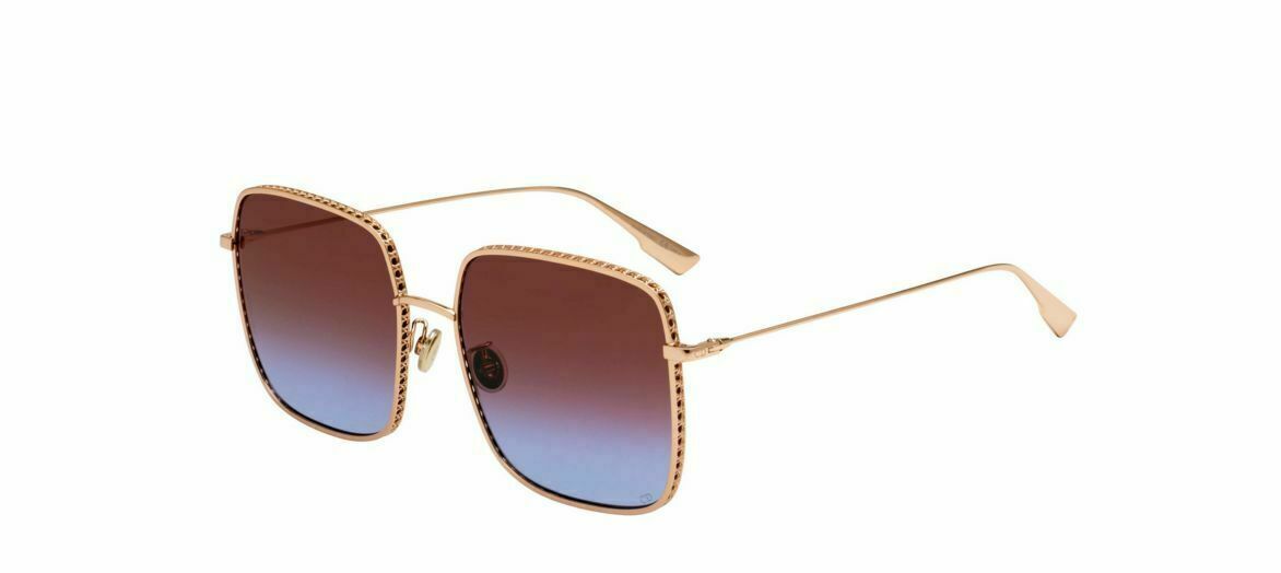 Christian Dior Diorbydior 3F 0DDB/YB Gold Copper Sunglasses for Women - Luxury Designer Shades for Summer Fashion & Beach Outfits