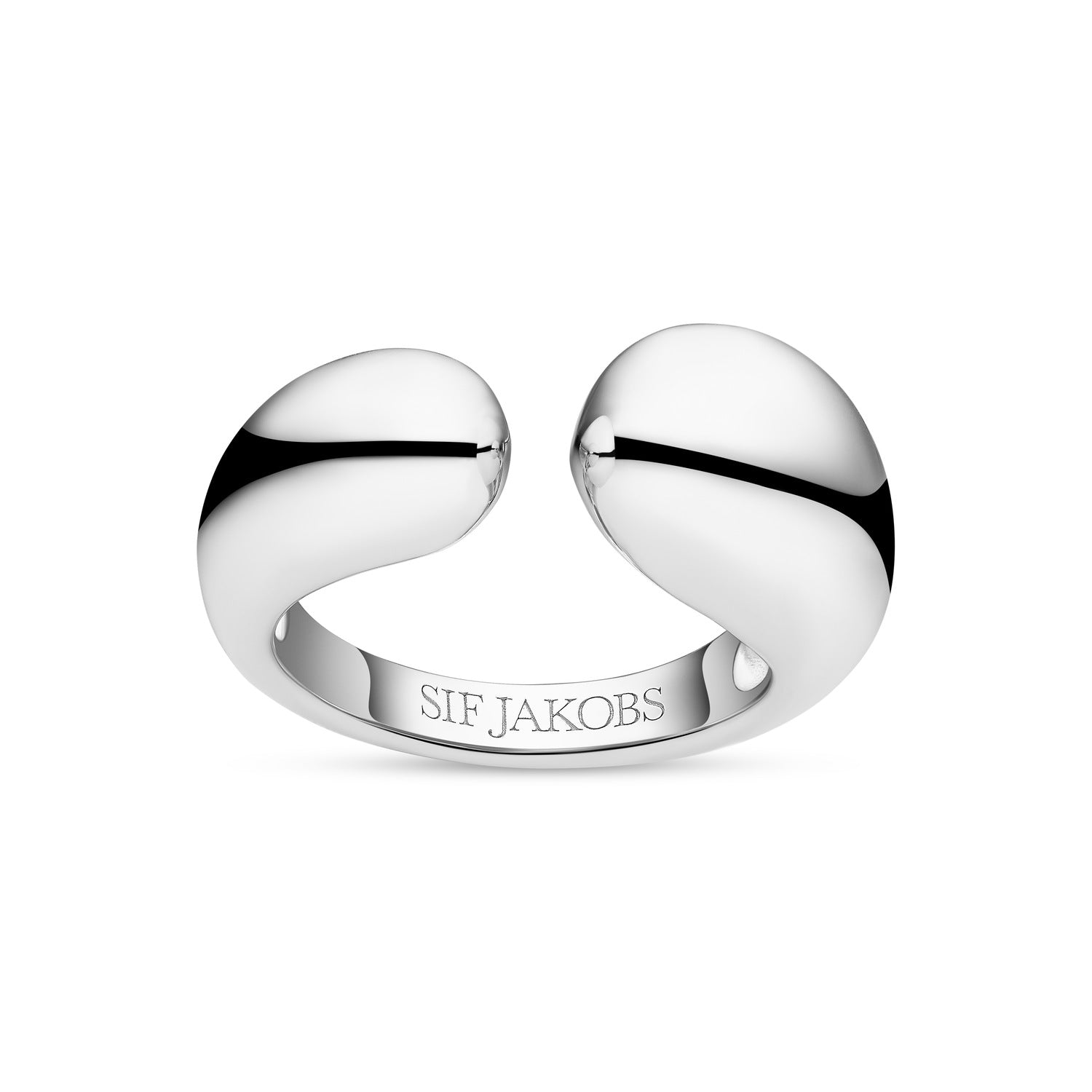 GOCCIA PIANURA Ring - Elegant Italian Silver Ring for Women, Perfect for Everyday Wear & Special Occasions